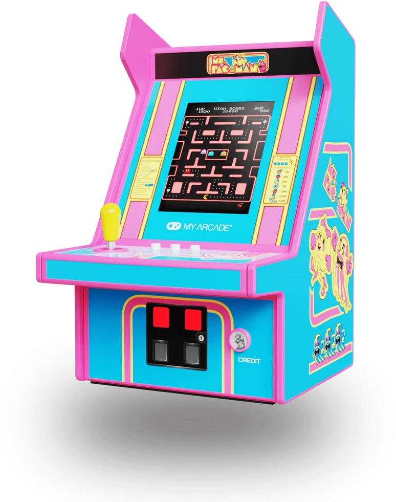 MY ARCADE Žaidimų Konsolė Pro Ms Pacman 6,75"