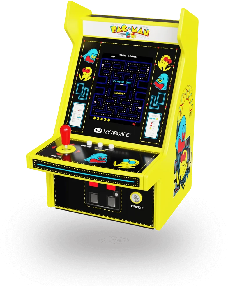 Dreamgear MY ARCADE Žaidimų Konsolė Player Pro Pacman 6.75"