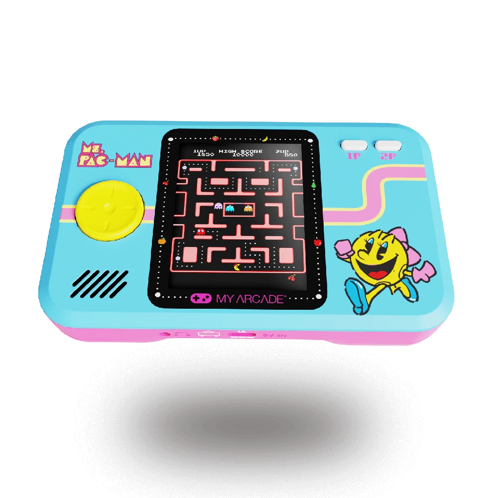 MY ARCADE Žaidimų Konsolė Player Pro Ms Pacman