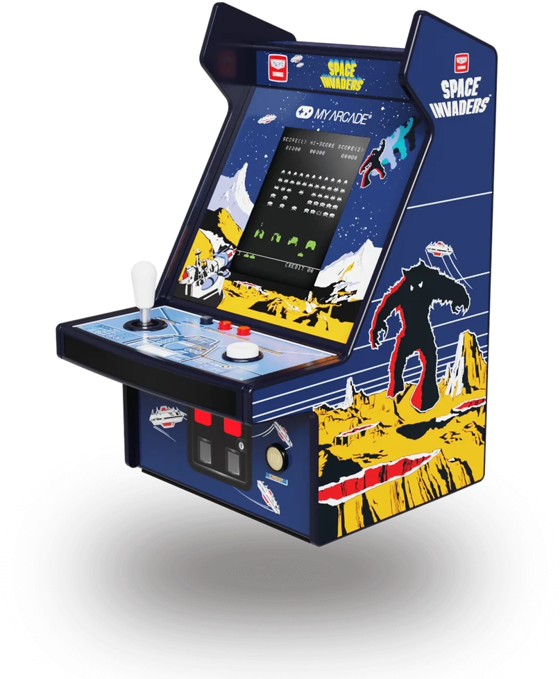 MY ARCADE Žaidimų Konsolė Pro Space Invaders 6,75"