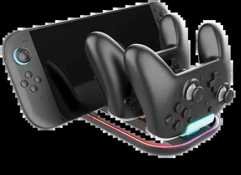 Nacon Nintendo Switch 2 TRIPLE CHARGER Žaidimų konsolė AND PRO CONTROLLER