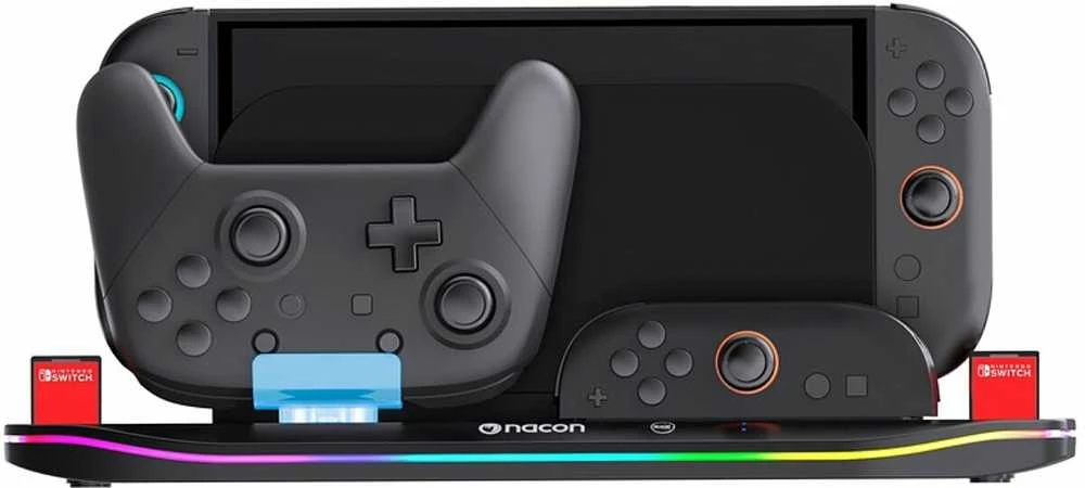 „Nacon Nintendo Switch 2 XL“ stovas su įkrovimo galimybėmis