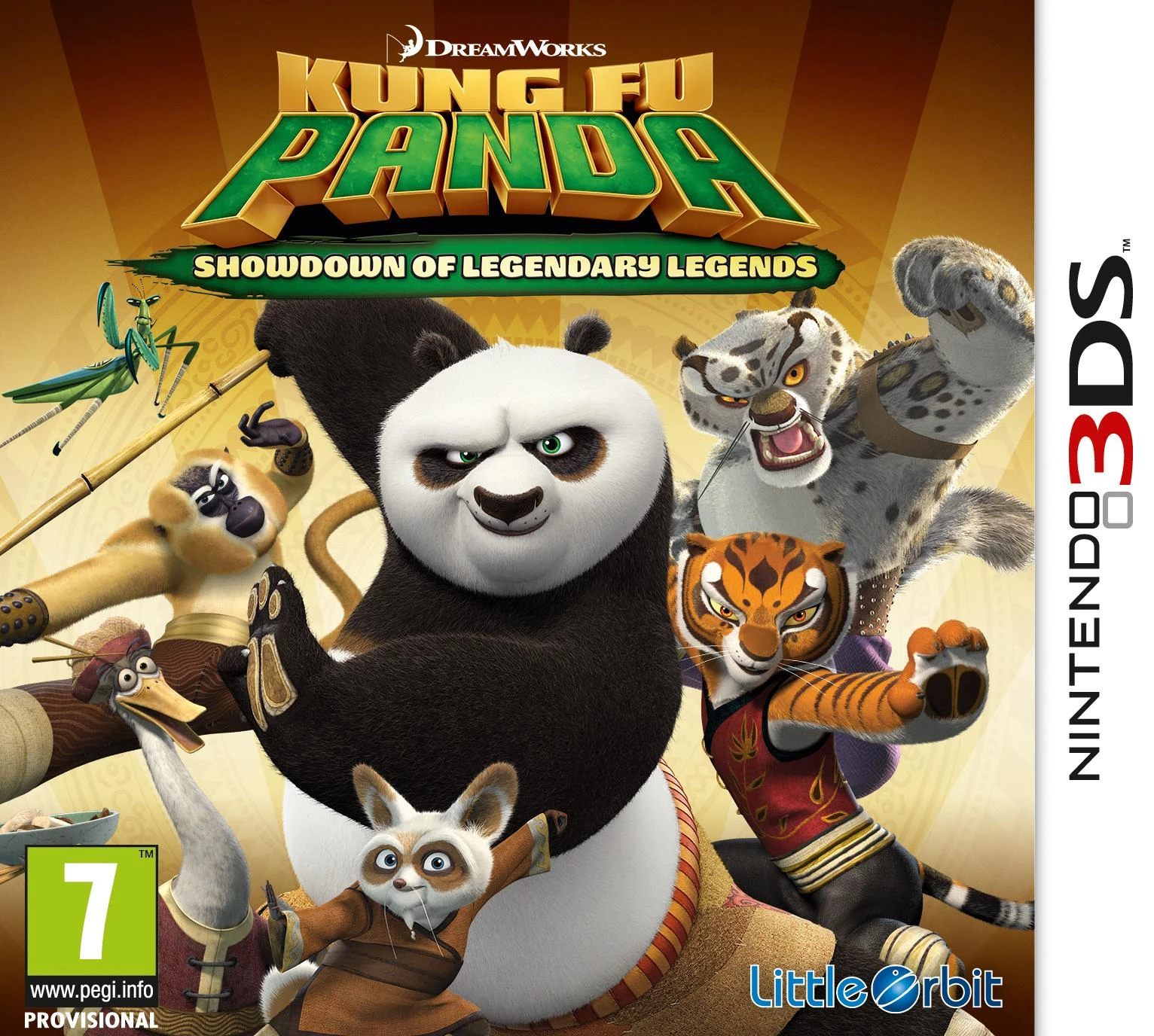 Kung Fu Panda: Legendinių legendų demonstravimas – Nintendo 3DS