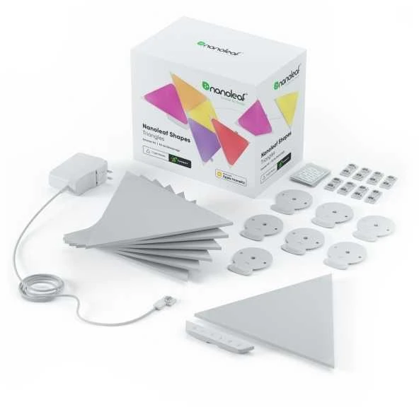 Nanoleaf Shapes Triangle, praplėtimo rinkinys (3 dalių)