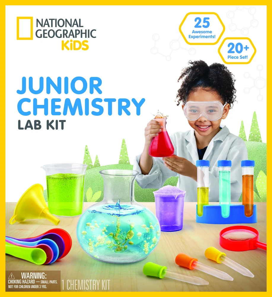 NATIONAL GEOGRAPHIC labaratorijos rinkinys Junior Chemistry, RTJRCHEMT