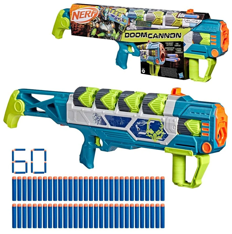 Žaislinis šautuvas NERF ELITE REBEL OPS Šautuvas „Doom Cannon“, 60 šovinių