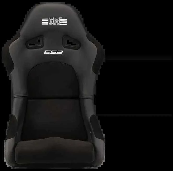 Next Level Racing ES2 Elite sim racing seat, carbon – juodos spalvos