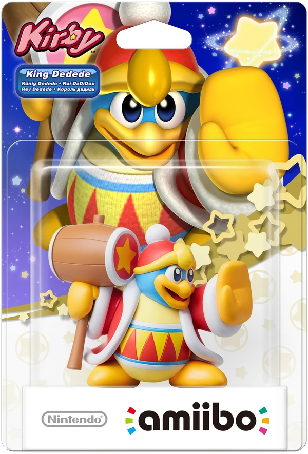 „Nintendo Amiibo“ figūrėlių karalius Dedede („Kirby“ kolekcija)