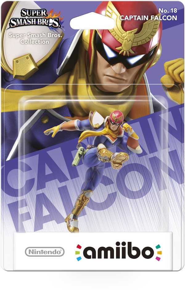 Nintendo Smash Captain Falcon 18 amiibo