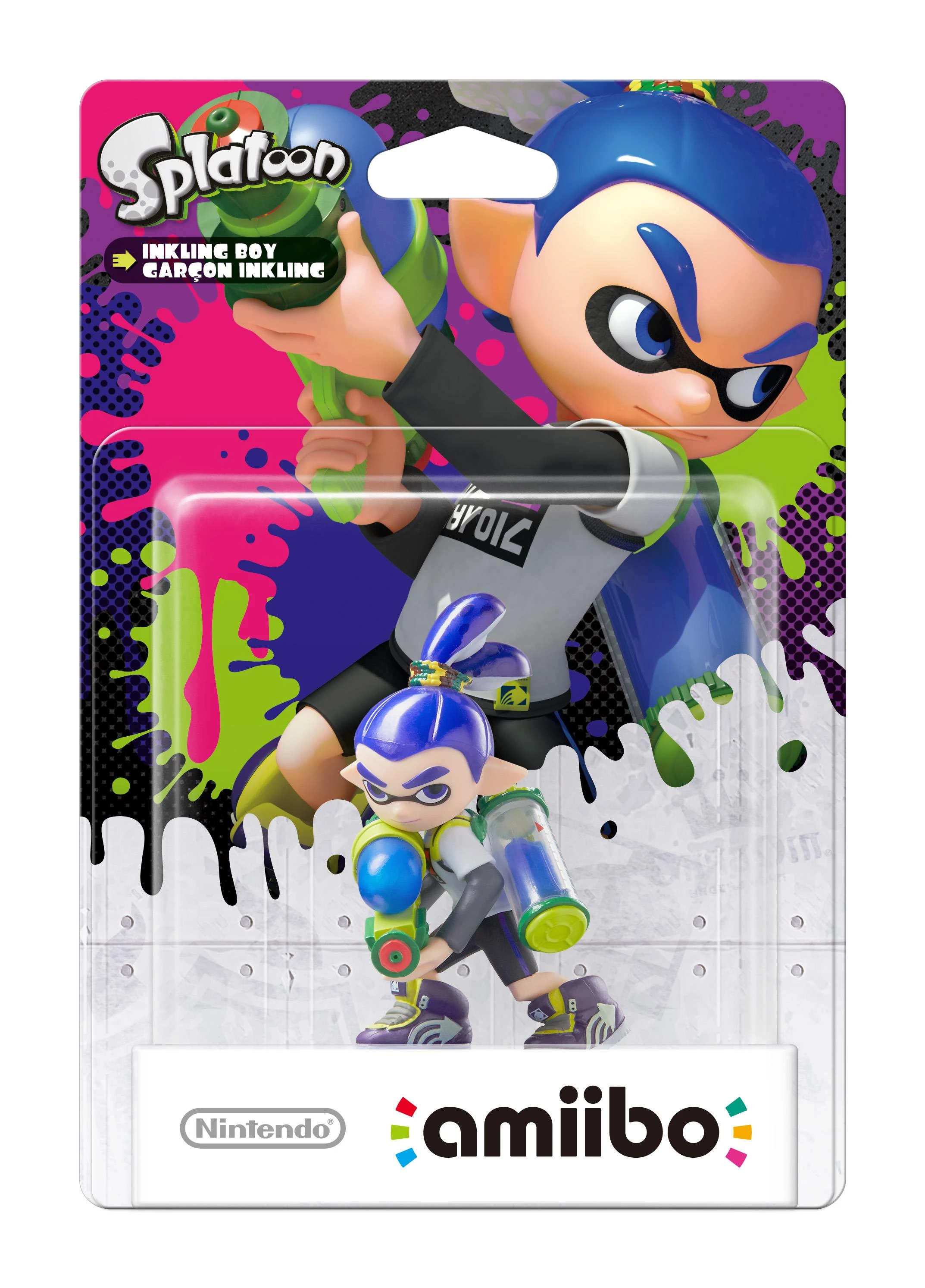 „Nintendo Amiibo Figurine Inkling Boy“ („Splatoon Collection“)