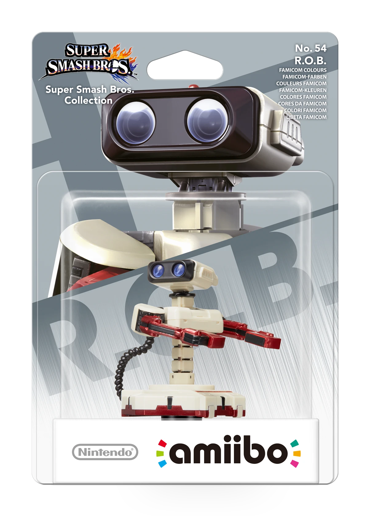 Nintendo Amiibo figūrėlė R.O.B. „Famicom Colors“ („Super Smash Bros.“ kolekcija)