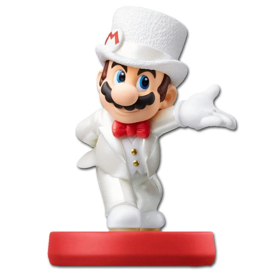 „Nintendo Amiibo Mario“ su vestuvių apranga („Super Mario“ kolekcija)
