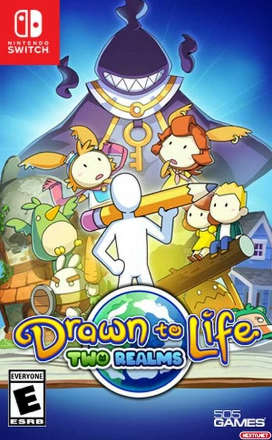 „Drawn to Life: Two Realms“ (NL/FR) (Kodas dėžutėje) – „Nintendo Switch“