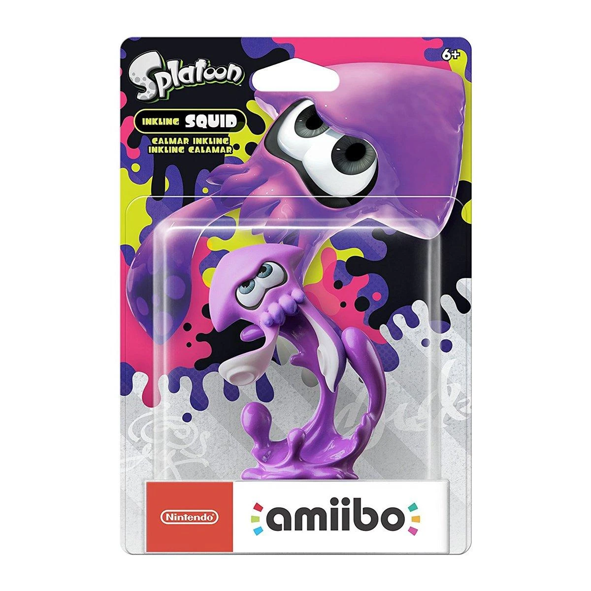 Nintendo Inklinging Squid Neon Violetinė (Splatoon)