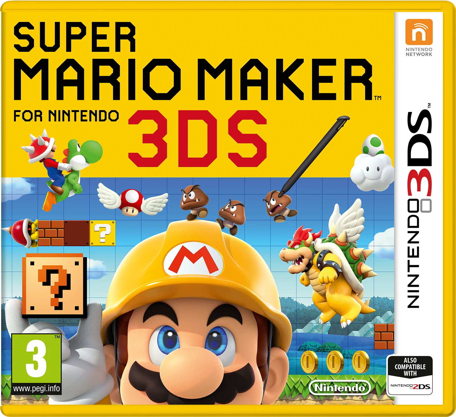 „Super Mario Maker“ (pasirinkta) – „Nintendo 3DS“.