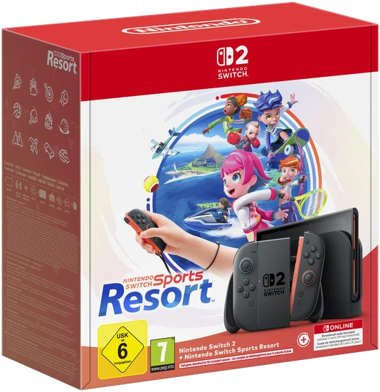 Nintendo Switch 2 konsolė + Sports Resort