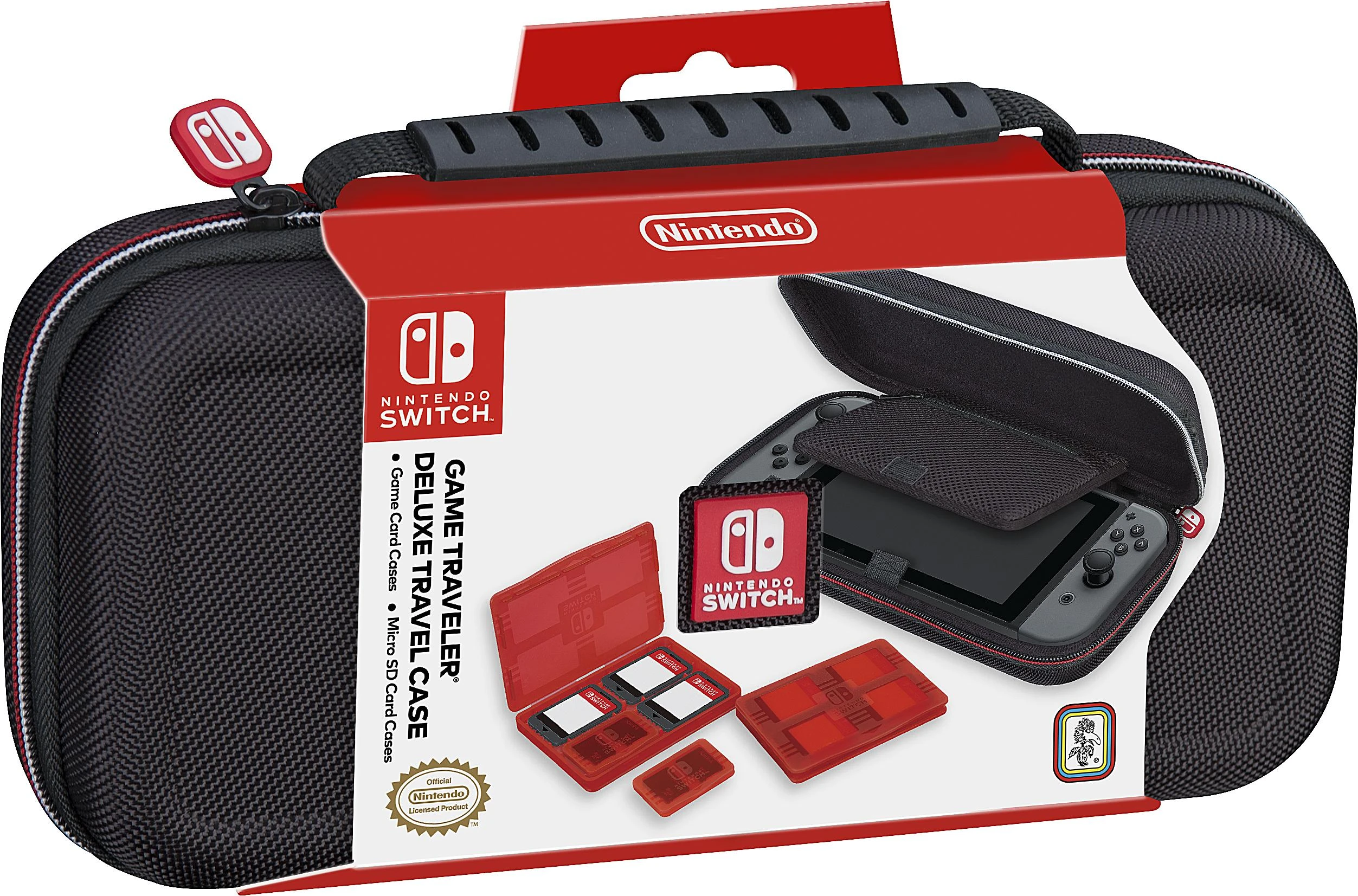 Nintendo Game Traveler Deluxe Travel Case Juodas