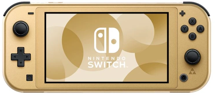 Nintendo Switch Lite Hyrule Edition (No voucher included)
