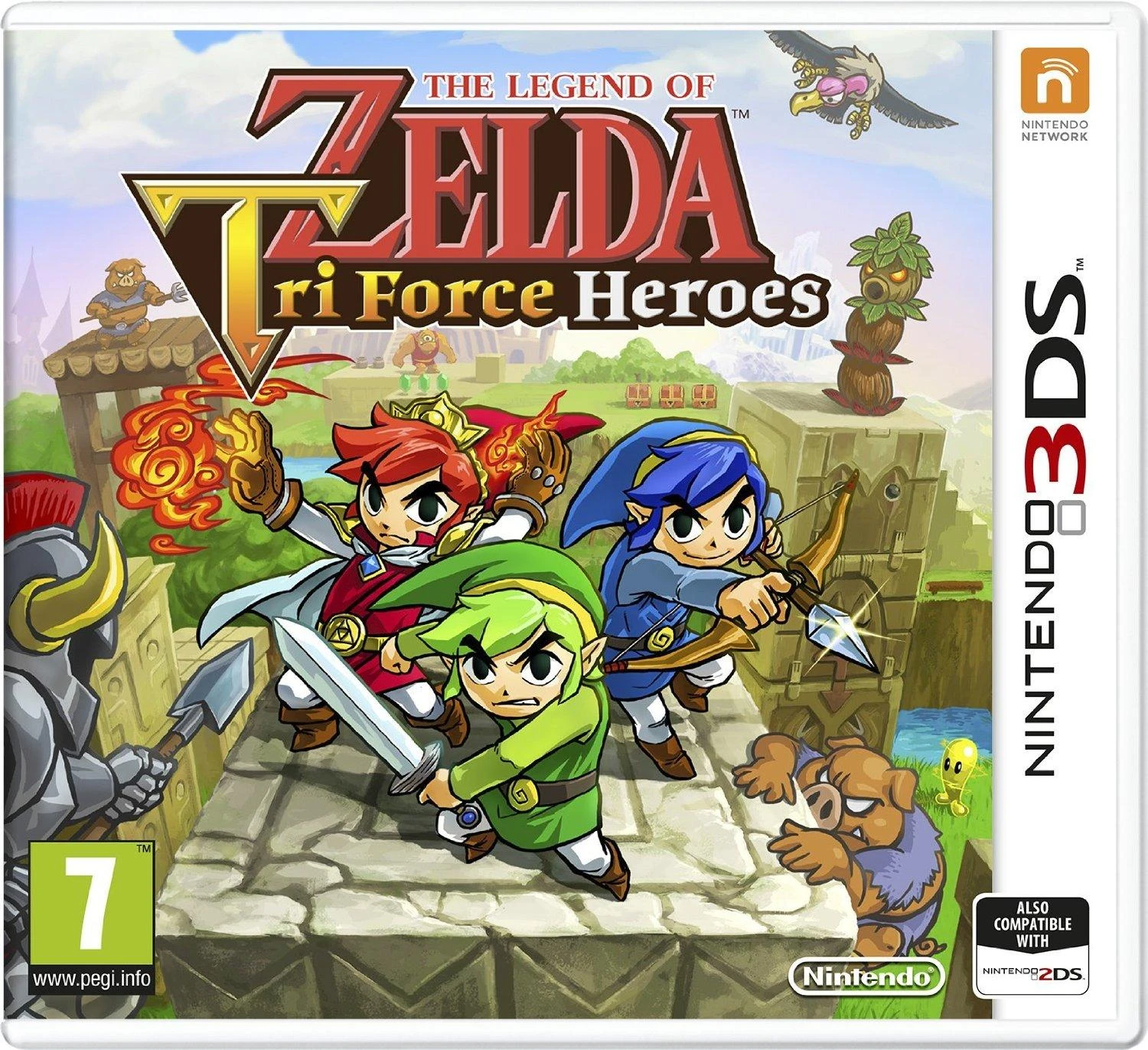 „The Legend of Zelda: Tri Force Heroes“ – „Nintendo 3DS“