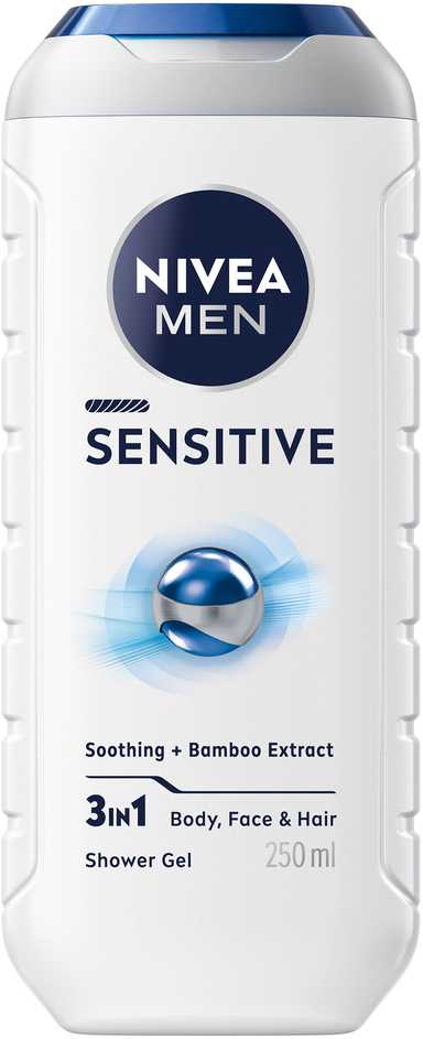 Beiersdorf Nivea Men Dušo Želė Sensitive 250ml