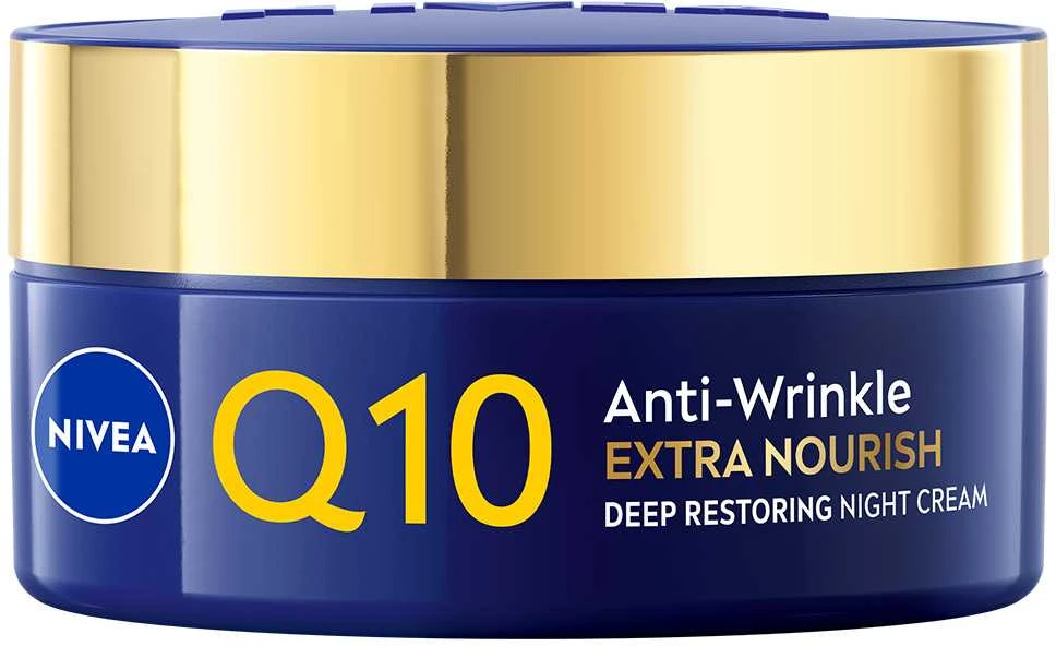 Nivea Q10 Extra Nourish naktinis kremas, 50 ml