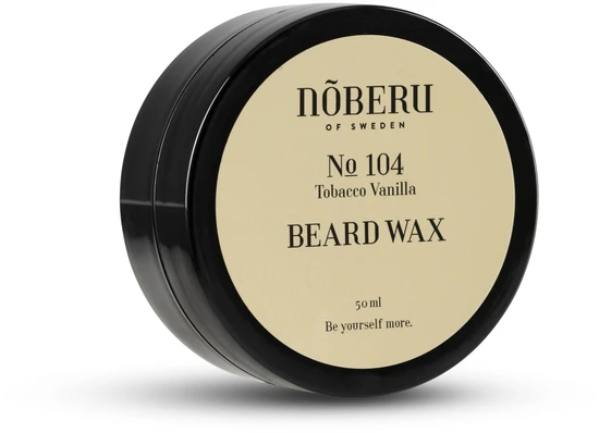 nõberu No 104 Beard Wax Tobacco Vanilla Barzdos vaškas, 50 ml