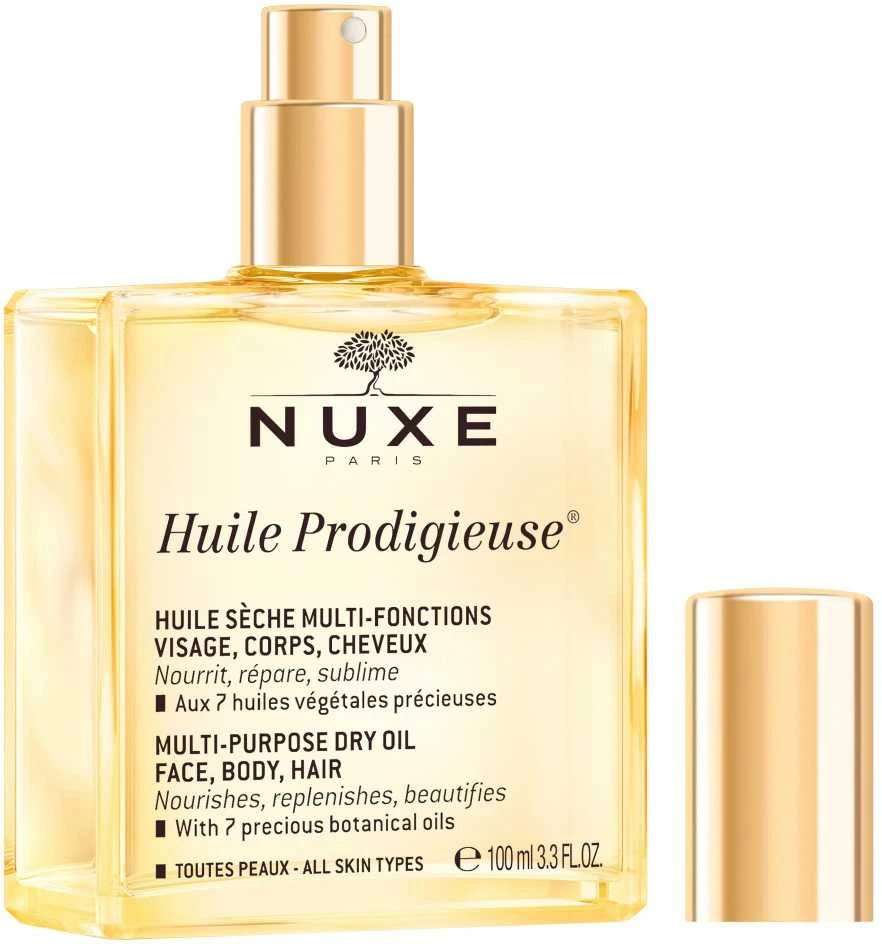 Nuxe Sausasis aliejus „Huile Prodigieuse® Multi-purpose dry oil“ (veidui ir kūnui puoselėti), 100 ml