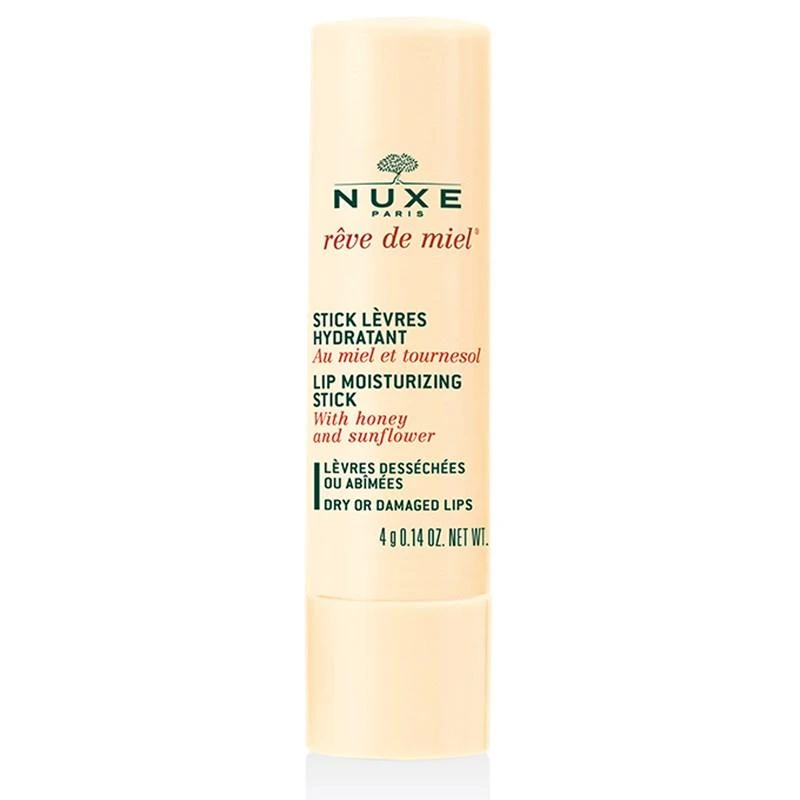 NUXE Reve de Miel Lip Moisturising Stick Lūpų balzamas moterims, 4 g