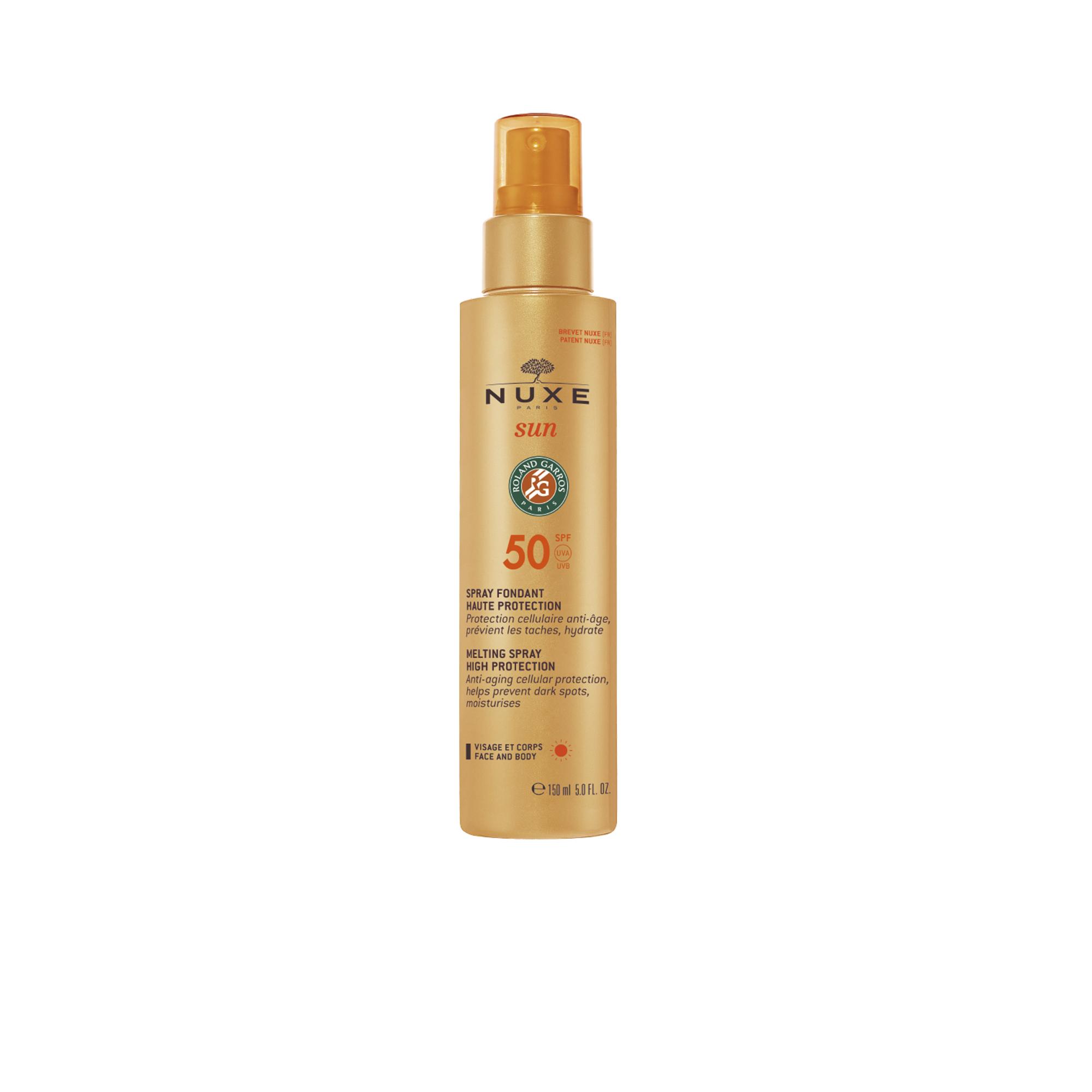 "Nuxe Sun" aukštos apsaugos purškiklis su SPF 50 150ml