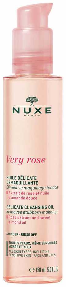 „Nuxe Very Rose“ švelnus valomasis aliejus, 150 ml
