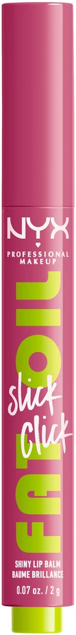 Nyx Fat Oil Slick Click Vegan Glossy Lūpų balzamas 07 DM Me, 2 g