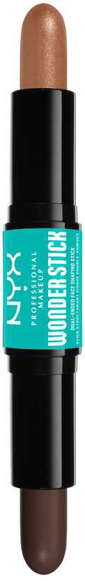 NYX Professional MakeUp „Wonder Stick Dual Face Lift“ kontūravimo pieštukas, 07, gilus, 4 g.