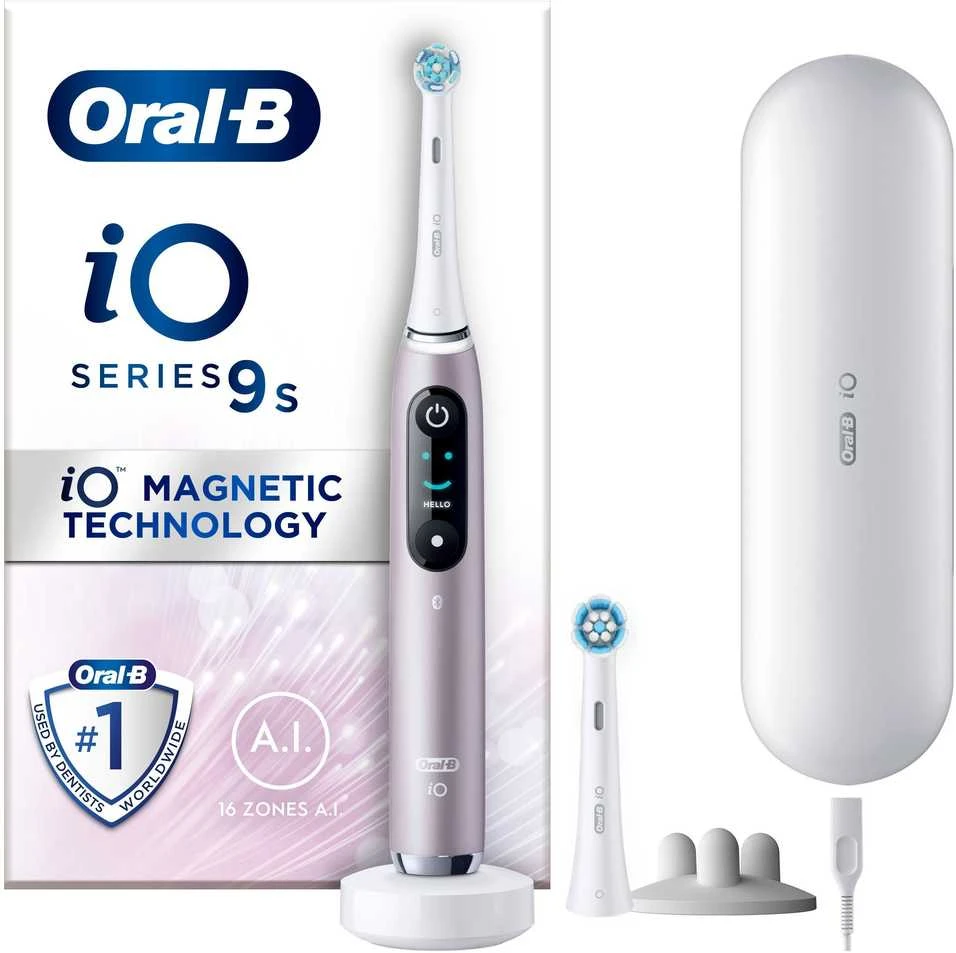 Dantų šepetėlis Oral-B iO Series 9s sähköhammasharja, ruusu