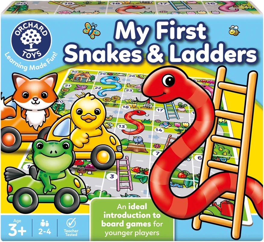Orchard Toys - Mano pirmosios gyvatės ir kopėčios (600120)