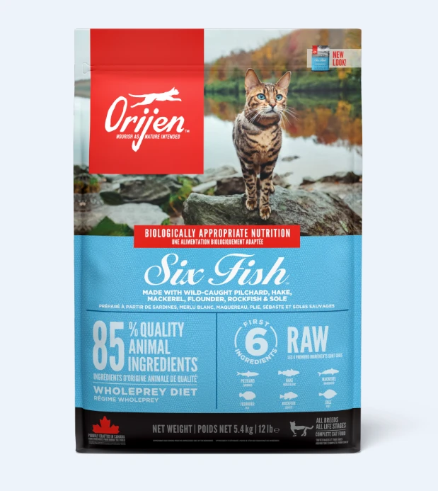 ORIJEN Cat 6 žuvis 5,4kg