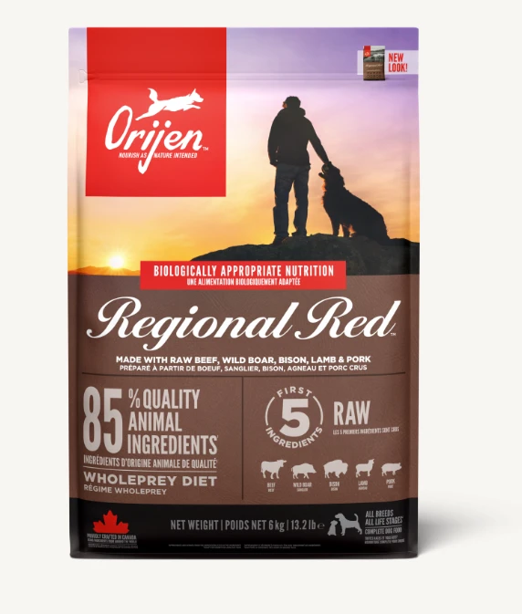 ORIJEN Dog Regional Raudona 11,4kg