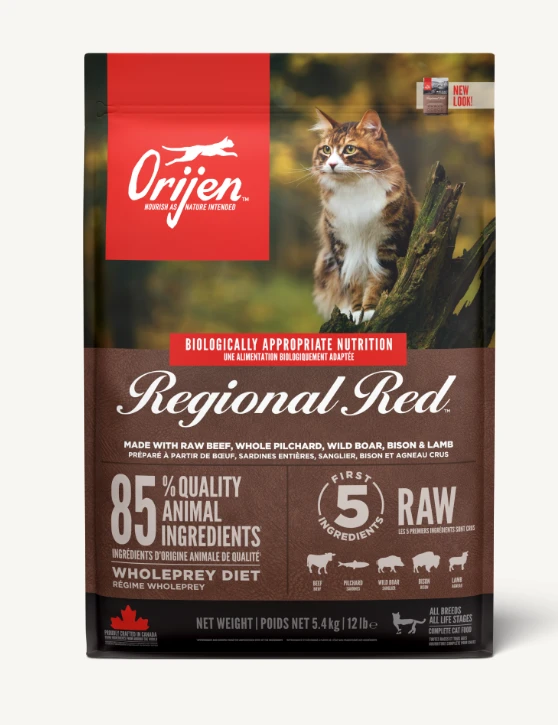 ORIJEN Cat Regional Raudona 5,4kg
