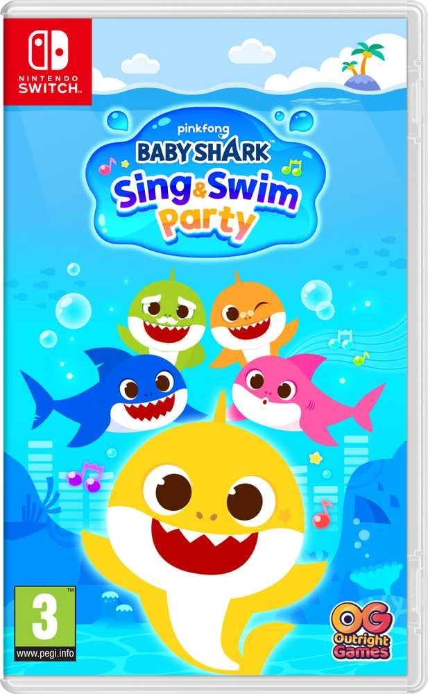 Baby „Mažasis ryklys: dainuok ir maudykis vakarėlis“ – „Nintendo Switch“.
