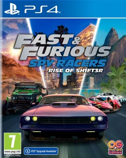 Fast „Greiti ir įsiutę: Šnipų lenktynininkai“: „SH1FT3R iškilimas“ – „PlayStation 4“