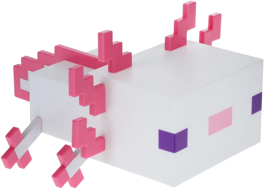 Paladone Minecraft Axolotl lempa
