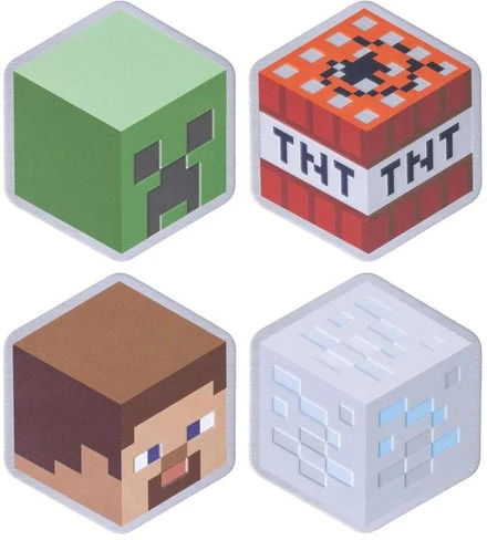 Paladone Minecraft metaliniai padėkliukai