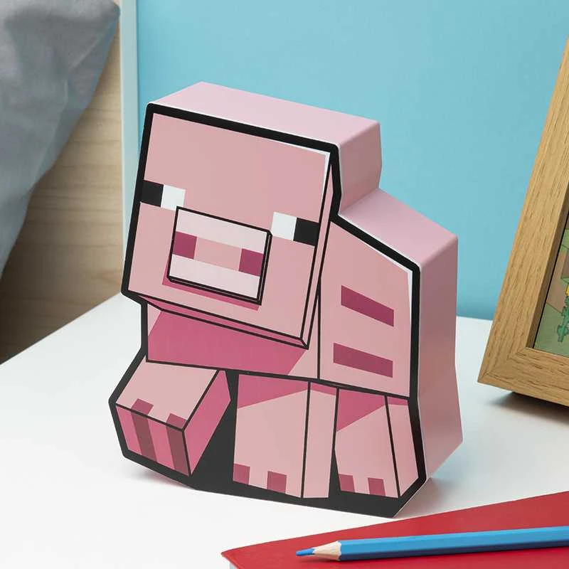 Paladone Minecraft Pig lempa