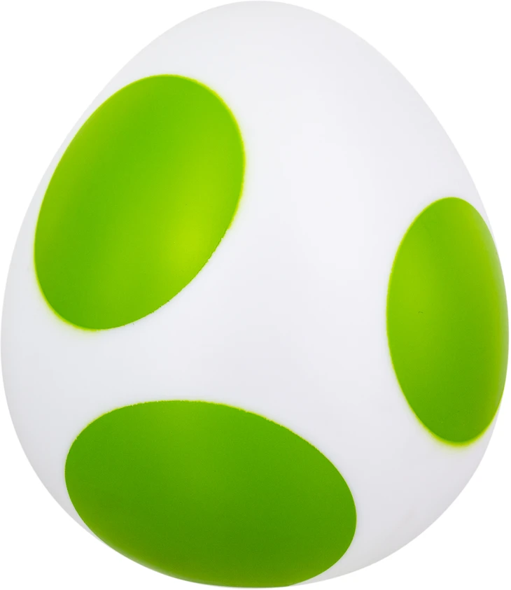 Paladone Super Mario Yoshi Egg 3D Lempa V2 | 20cm