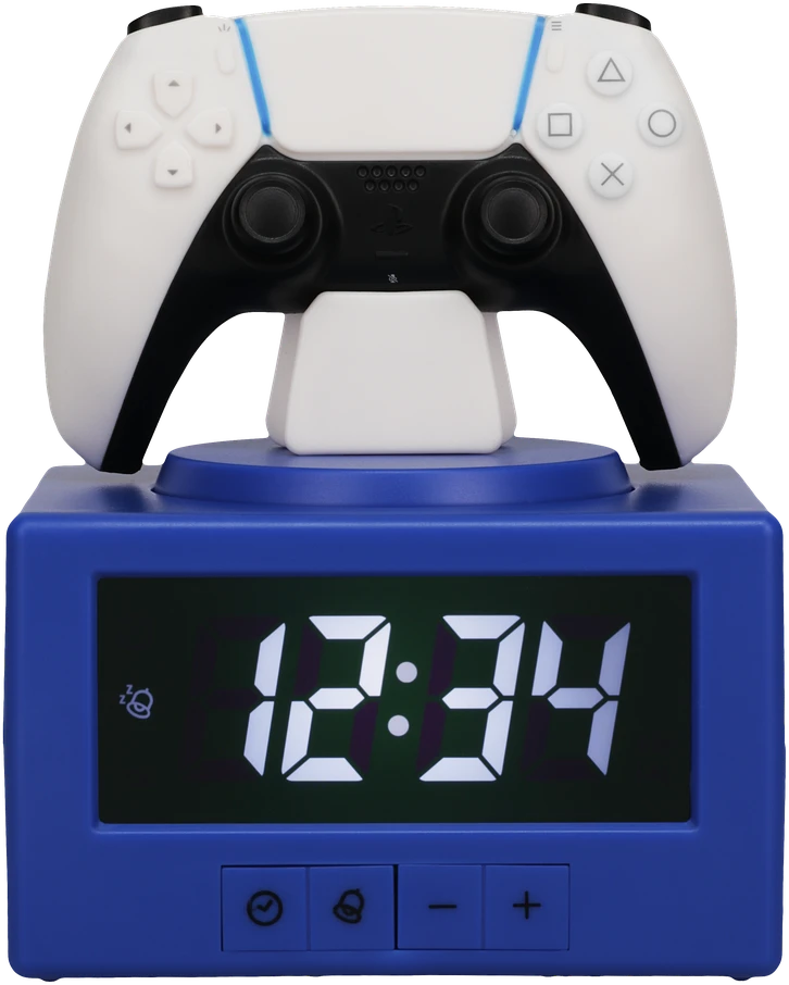 Paladone PALADONE „Playstation DualSense“ žadintuvas (aukštis: 16,3 cm)