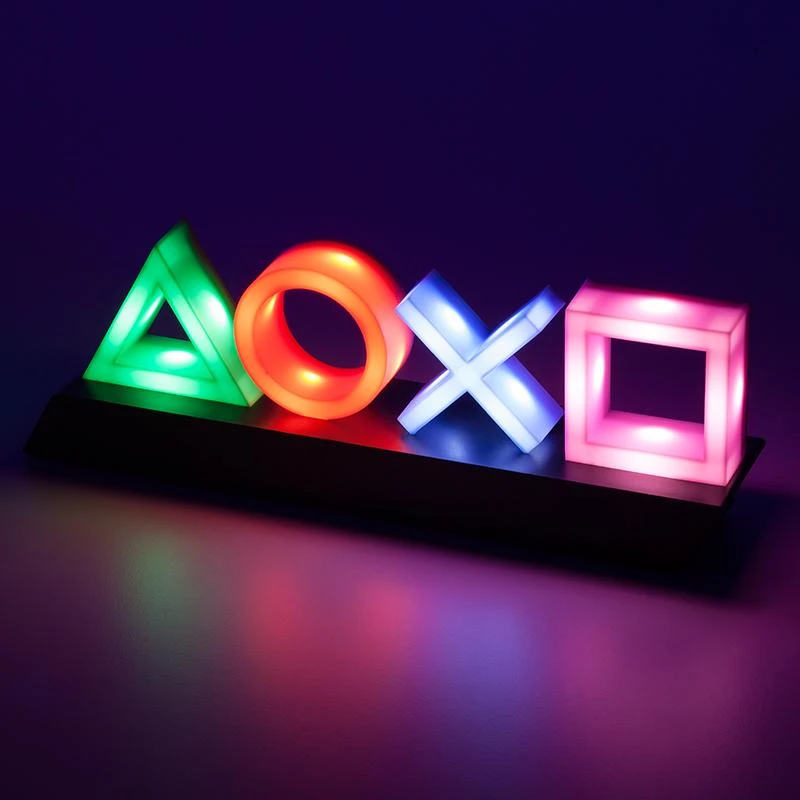 Paladone PlayStation Icons lempa (spalvota)