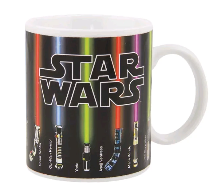 Paladonestar Wars Žvaigždžių karai - Šviesos kardo šilumą keičiantis puodelis (PP3699SW)