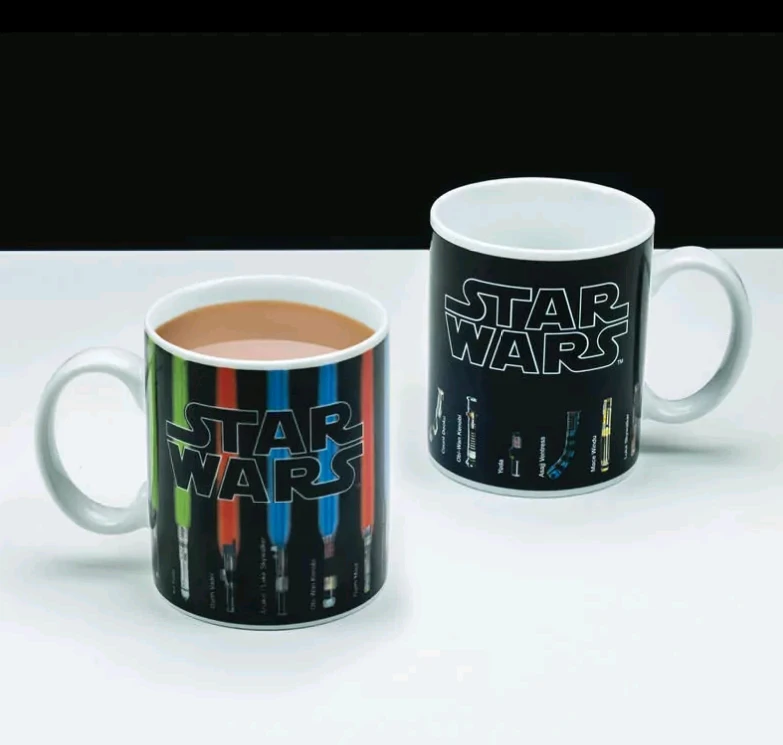 Paladonestar Wars Žvaigždžių karai - Šviesos kardo šilumą keičiantis puodelis (PP3699SW)