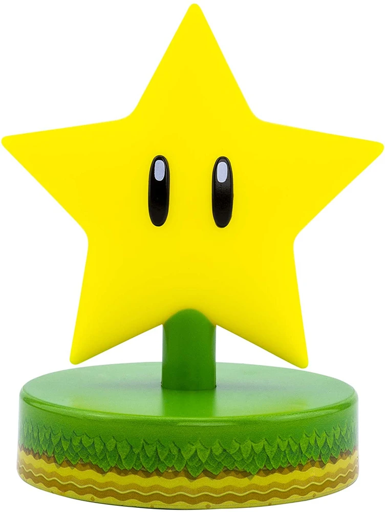 Paladone Super Mario Super Star Icon lempa