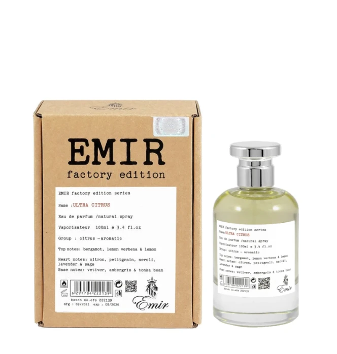 Emir Ultra Citrus Factory Edition EDP parfumuotas vanduo unisex, 100 ml