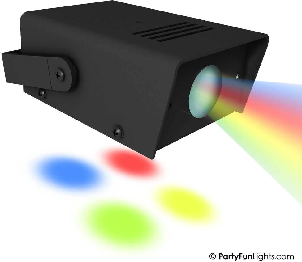 Nielsen_Light Party Fun Lights - Mini projektoriaus disko lempa - 12,5 cm